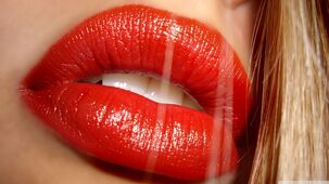 Marvelous Crimson Lips 4k Wallpapers HD Wallpapers