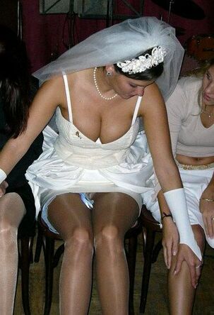 Photos were pounding with brides in wedding dresses