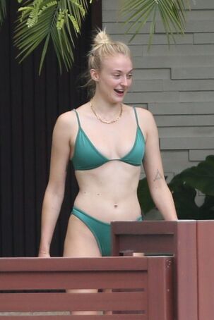 Sophie Turner Cameltoe And Luxurious Bathing suit Pictures