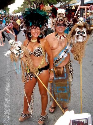 Key west festival, some outstanding bare femmes