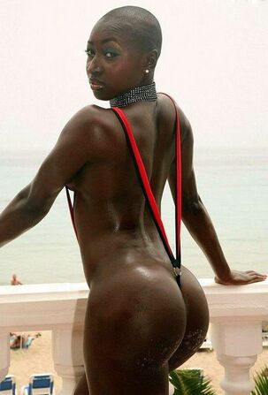Weird african tramps and nude dark-hued beauties with