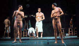 Naked Stage On Broadway